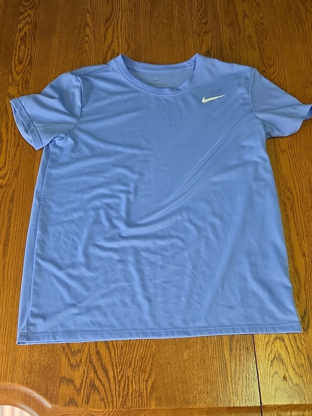 Nike Light Blue Short-Sleeve Dri-FIT Tee